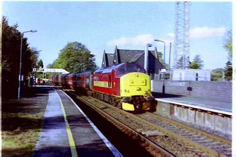 35mm Railway Colour Negative Class 37 422 At Nantwich 0905 £175