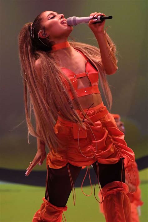 Albany New York March Ariana Grande Performs Onstage During The