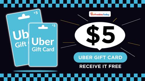 Free Uber Gift Card Getfreebiestoday By Get Freebies Today In