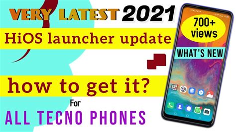 Hios Launcher New Update 2021 Tecno Spark 6 Latest Update Tecno Hios