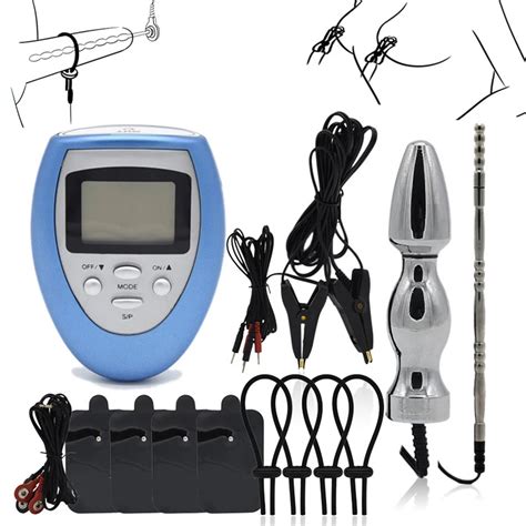 Buy Electric Shock Pulse Kit Anal Vibrator Electro