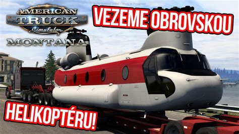 VEZEME OBROVSKOU HELIKOPTÉRU MONTANA DLC American Truck Simulator