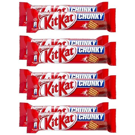 Nestle Kitkat Chunky Milk Chocolate Bar G Pack Of Amazon In