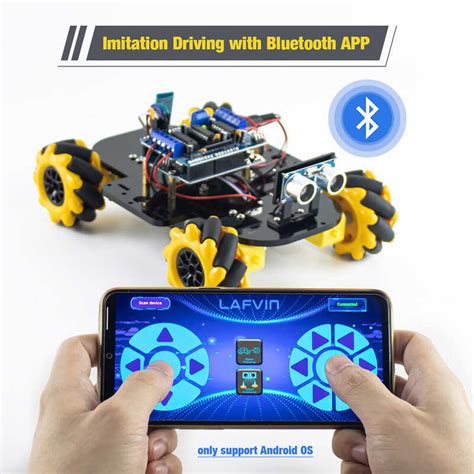 Lafvin 4wd Mecanum Para Sa Arduino Robot Car Kit Smart Diy Uno R3 Proyekto Shopee Philippines