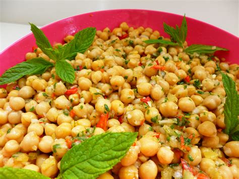 Salade de pois chiche à l orientale La recette facile par Toqués 2