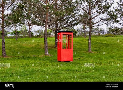 Cabinas rojas Fotos e Imágenes de stock Alamy