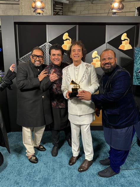 Grammy Awards Shakti Featuring John Mclaughlin Zakir Hussain