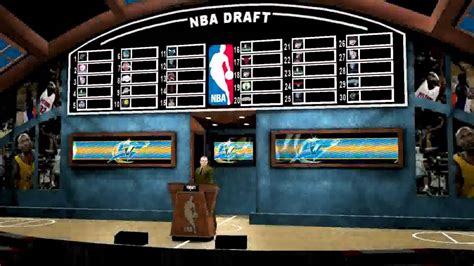 Nba K My Player The Draft Youtube