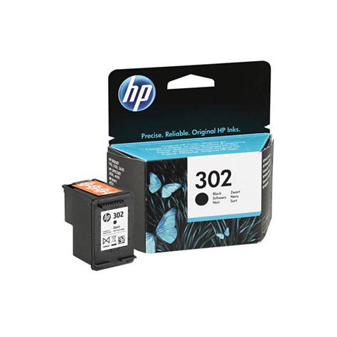 HP 302 Black Ink, F6U66AE Ink Cartridge