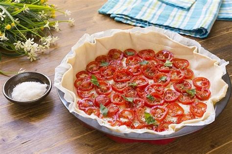 Torta Salata Pomodoro E Mozzarella Fatto In Casa Da Benedetta