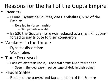 Ppt Fall Of The Gupta Empire Powerpoint Presentation Free Download