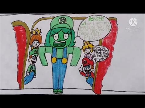 Me Turning Into She Hulk Luigi Girl Comic Dub Part Youtube