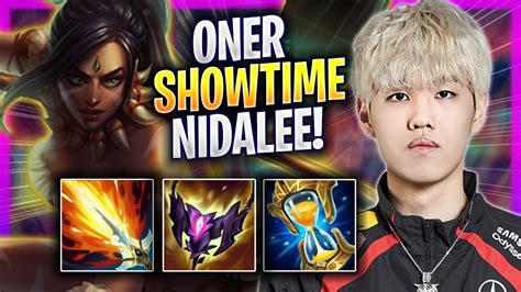 Oner Showtime With Nidalee T Oner Plays Nidalee Jungle Vs Lee Sin