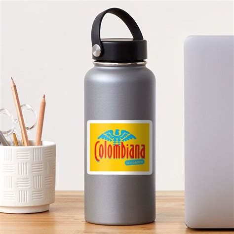 "Colombiana soda logo" Sticker for Sale by emmalieberman2 | Redbubble