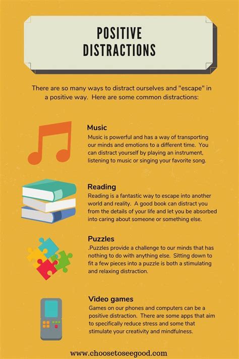 Distractions can be good if they are used in a positive way. Find out ...