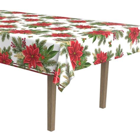 Poinsettia Table Cover Cappel S