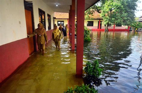 Sekolah Terdampak Banjir Di Kudus