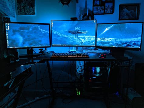 $7.99 led light strip makes a huge difference : r/computers