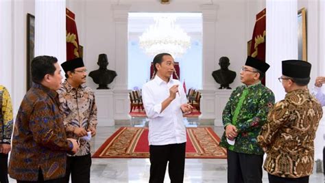 Sambangi Istana Gus Yahya Undang Jokowi Hadiri Hari Lahir Abad Nu