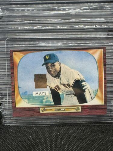 Commemorative Reprint Bowman Willie Mays Ebay