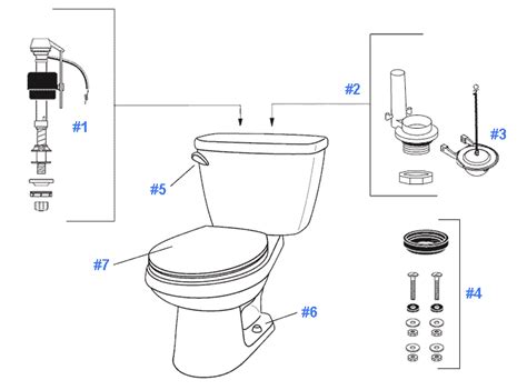 Repair & Replacement Parts for Gerber Viper Toilets