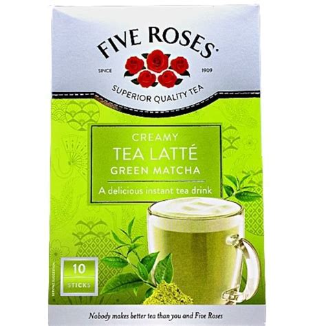 FIVE ROSES TEA LATTE GREEN MATCHA 10S 240G SK6009702443447