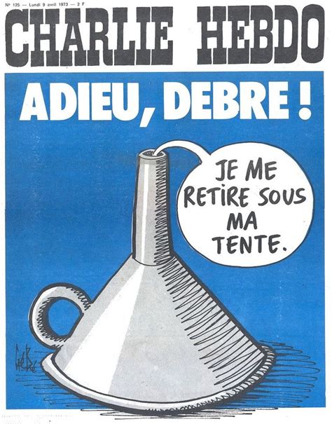 Charlie Hebdo N Lundi Avril Couverture De G B La