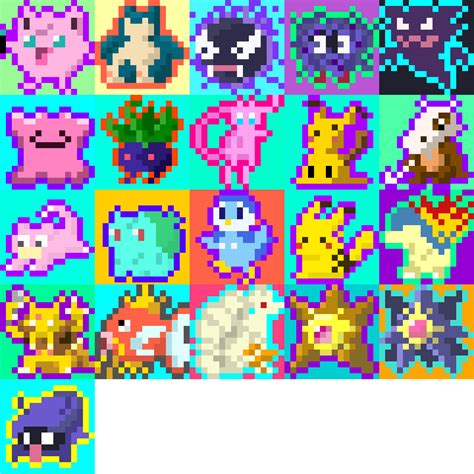 Mew Pixel Art Grid - In general, this means studying anatomy ...