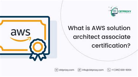 Aws Solution Architect Associate Certification What It Is And Why It Matters