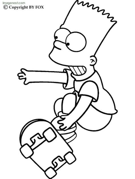 Imagenes De Los Simpson Para Dibujar A Bart Pintar Im Genes Part