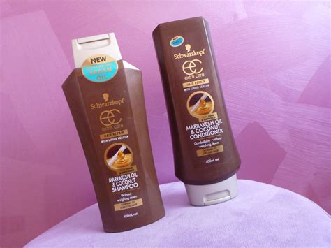 Australian Beauty Review Review Of The Schwarzkopf Extra Care Marrakesh Oil And Coconut Shampoo