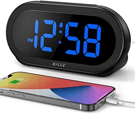 Anjank Extra Loud Alarm Clock With Wireless Bed Shaker Vibrating Dual Alarm For