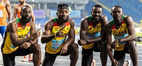 Ghana Jo Tokyo L Quipe De Relais X M Disqualifi E En Finale Koaci