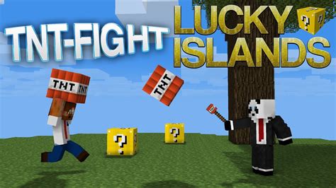 Tnt Fight Lucky Islands P Cubecraft Youtube