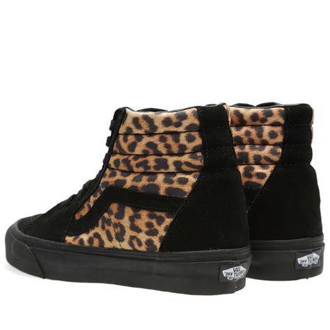 Vans Sk8-Hi Leopard Black | END. (US)