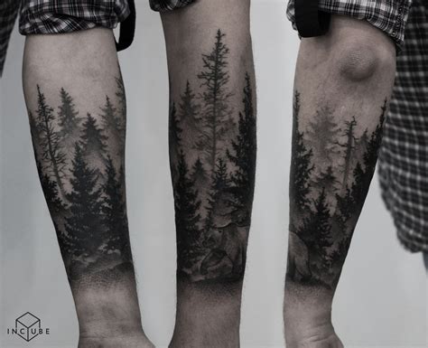 Forest Tattoos For Men