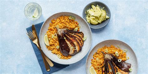 Indonesische Gebakken Aubergines Met Kruidige Rijst En Atjar Tilda Rice