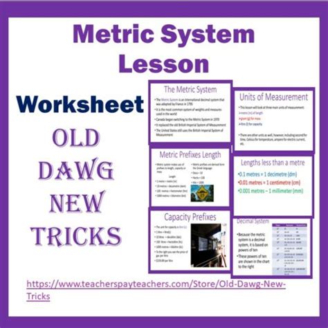 Metric System Worksheet | Made By Teachers