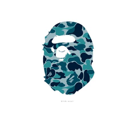 Blue Bape Logo