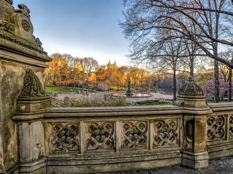 Bethesda Terrace and Fountain Stock Photo - Image of york, terrace ...