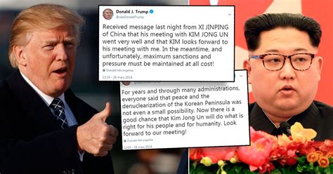 Trump Ser Fram Emot M Tet Med Kim Jong Un Svt Nyheter