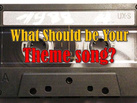 What Should Be Your Theme Song? | Surveee