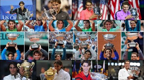 Así conquistó Nadal sus 21 Grand Slams