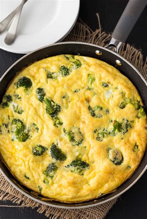 Broccoli Frittata Simply Stacie