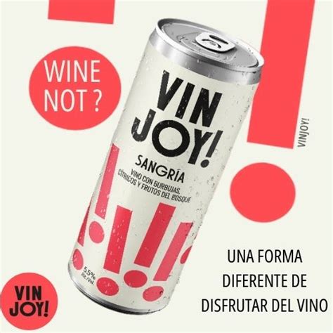 Nace Vinjoy una nueva sangría en lata y de kilómetro cero entre