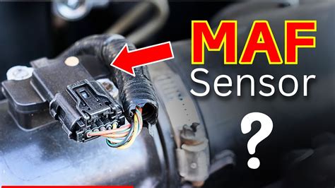 How Does A Maf Sensor Mass Air Flow Sensor Work Youtube