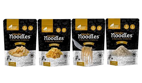 Wonder Noodles 4 Pack Keto Pasta 1 Fettuccine 1