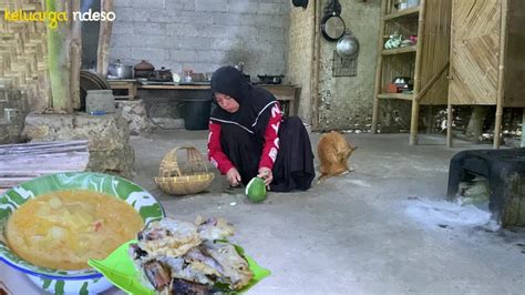 Nikmat Banget Masak Pepaya Muda Santan Pedas Ikan Asin Goreng Tepung