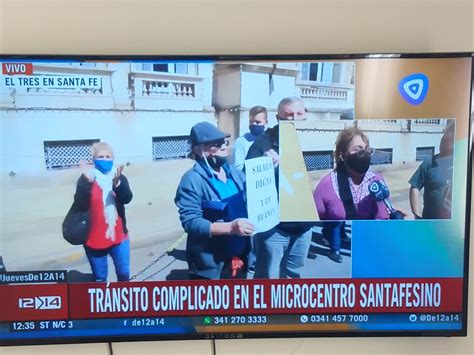 SANTA FE Comenzo La Protesta De La Familia Policial Azul Frente Al