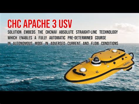 Chcnav Apache Marine Drone Single Beam Echosounder Youtube